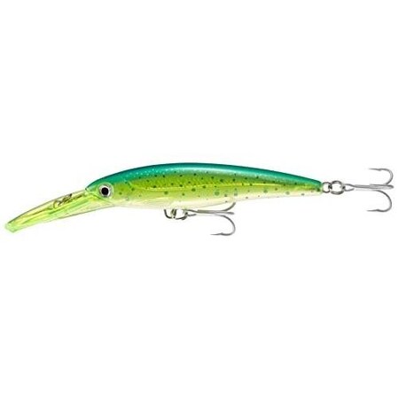 Rapala XRap Magnum 20 Trolling, Deep Diver, 5 12, 1 58 Oz, Dorado, Floating XRMAG20D